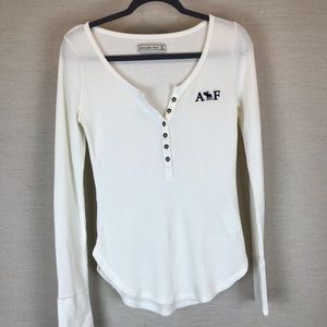 NEVER WORN ABERCROMBIE & FITCH Waffle Long Sleeve